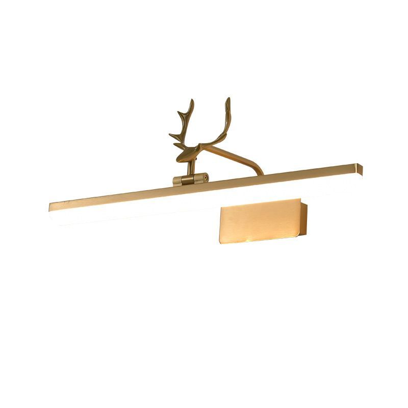 Las Sola Antler Vanity Light - Metal LED Wall Lamp