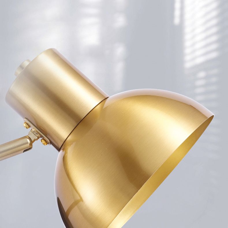 Gold Freja Wall Lamp, adjustable metal lighting
