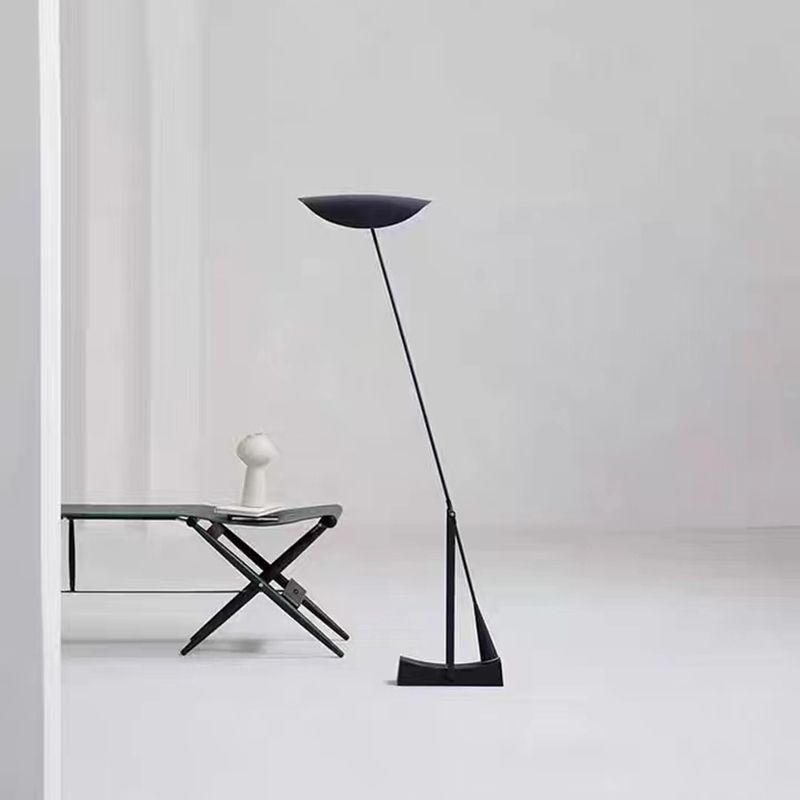Lassola Carins Modern Bowl Floor Lamp in minimalist setting