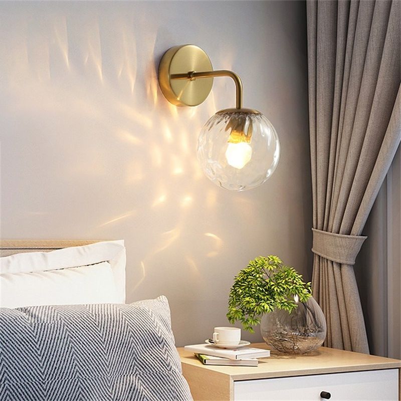 Valentina Wall Lamp in bedroom setting with decor