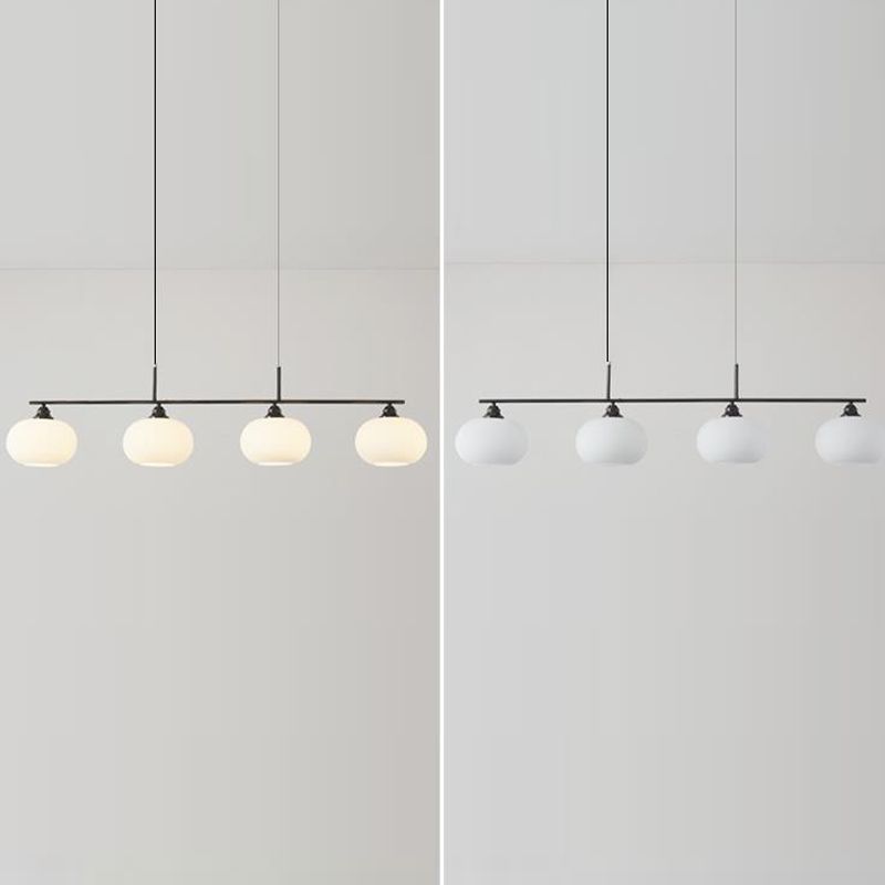 Hailie Pendant Light - Modern Nordic Design with White Glass Shades
