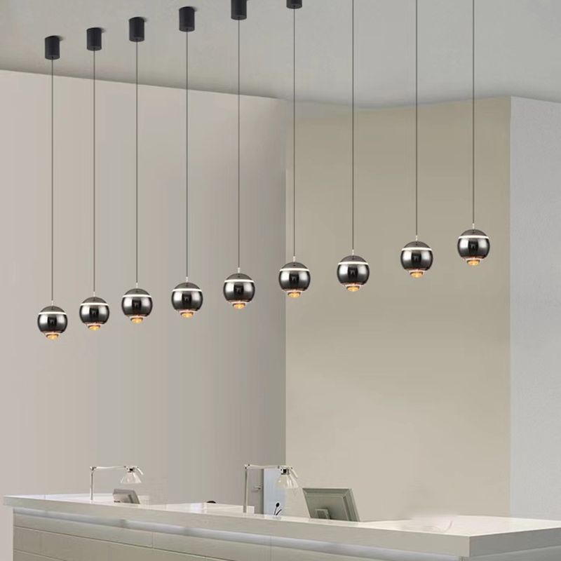Valentina Round LED Pendant Lights, kitchen counter lighting