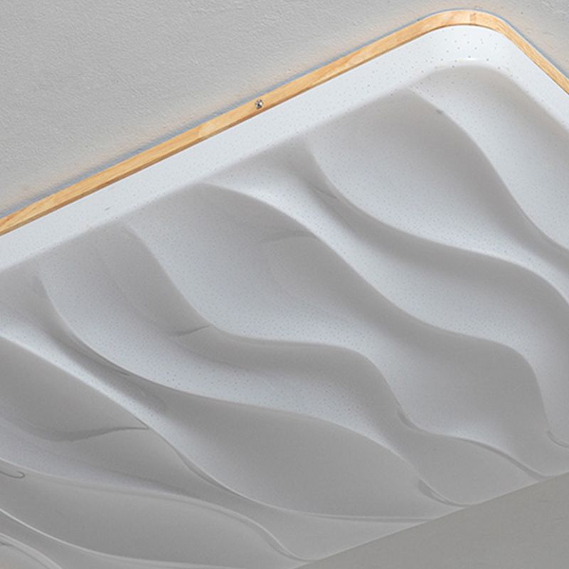 Ozawa LED Flush Mount Ceiling Light - Ripple Design