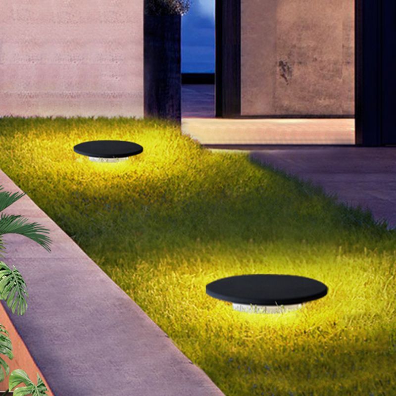 Pena solar outdoor lights illuminating garden pathway