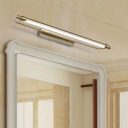 Gold LED Vanity Wall Lamp - Modern Bathroom Lighting