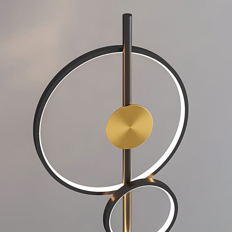 Arisha Modern Ring Floor Lamp - Las Sola Lighting