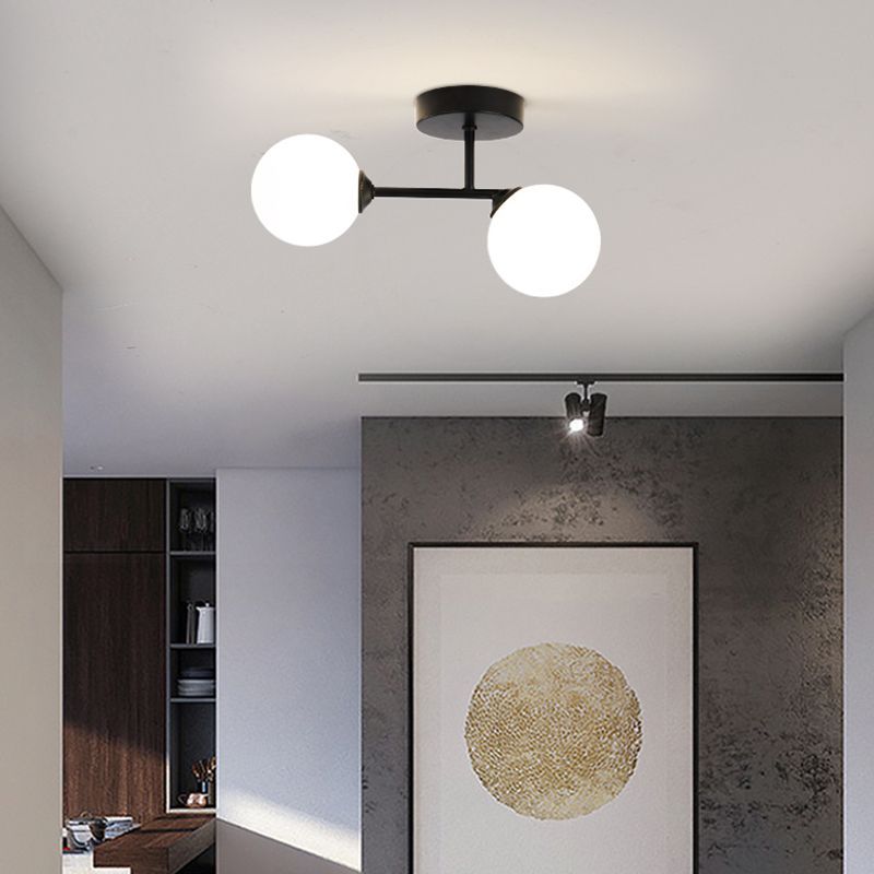 Valentina ceiling light in a modern hallway