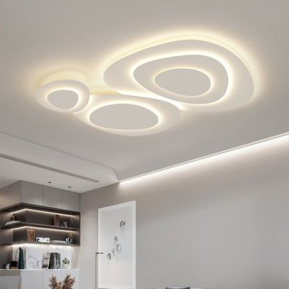 Valentina modern LED ceiling light in a living room