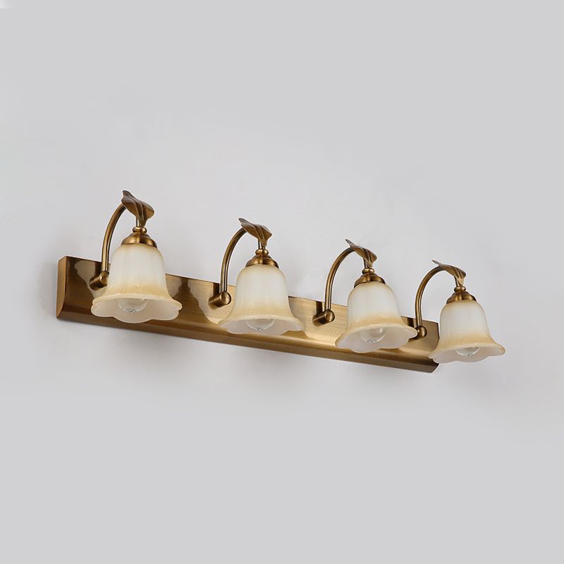 Félicie Flower Vanity Wall Lamp, Four-Light