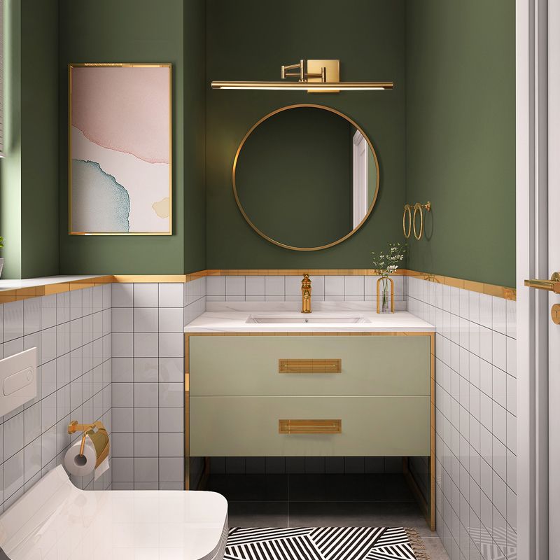 LED Vanity Wall Lamp in Modern Bathroom
