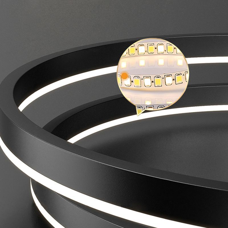 Arisha LED Pendant Light. Close-up of LED strip.