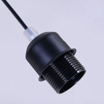 E26 bulb base for Eryn Cylinder Floor Lamp