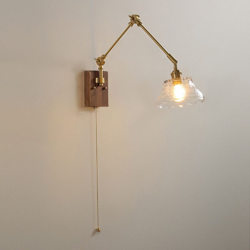 Ozawa Wall Lamp: Folding, Adjustable Metal Arm Lighting