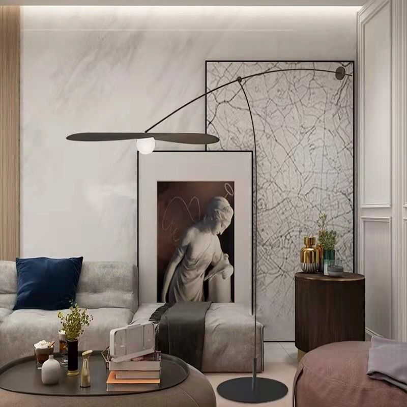 Modern Carins Floor Lamp in Stylish Living Room