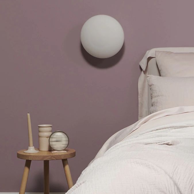 Valentina Modern Globe Lamp in Bedroom - Modern Lighting