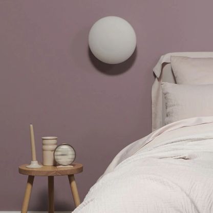 Valentina Modern Globe Lamp in Bedroom - Modern Lighting