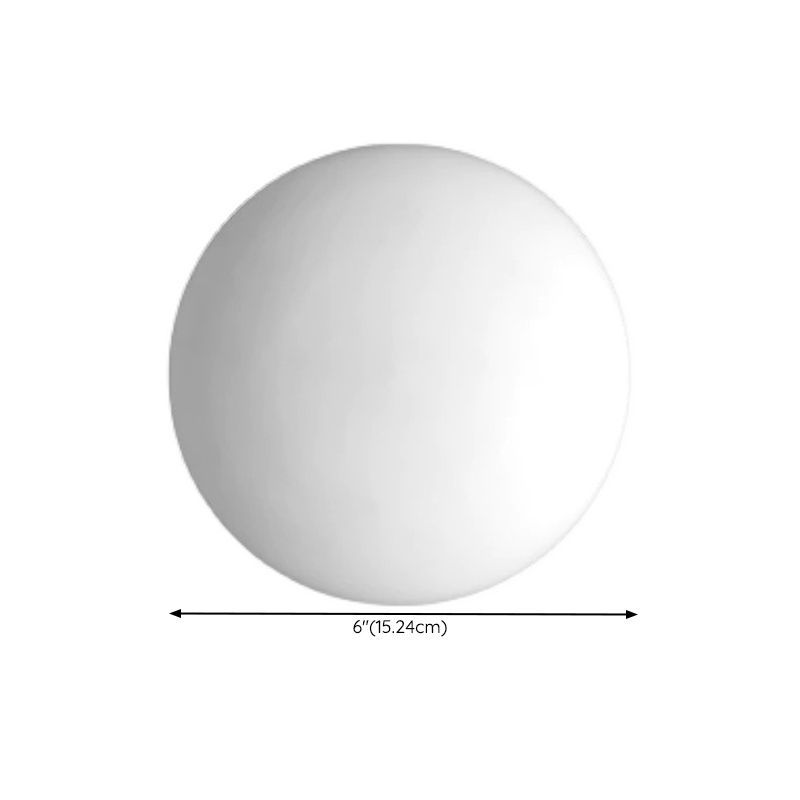 Valentina Modern Globe Wall Lamp, 6" Dimension - Lassola