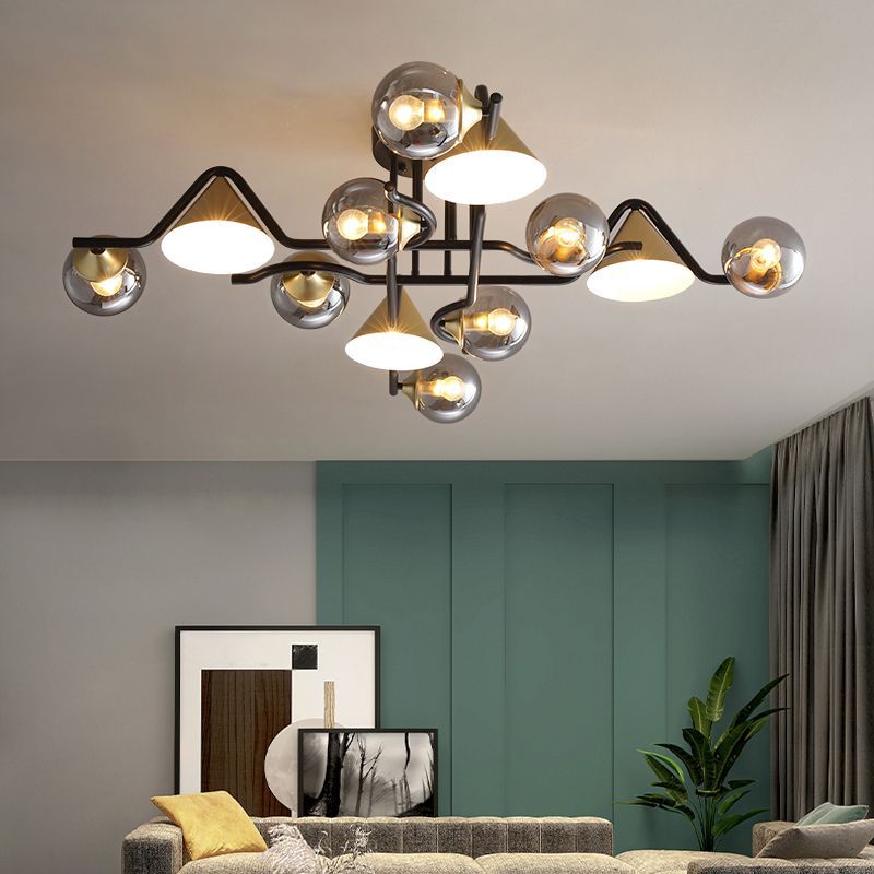 Weiss Design LED Flush Mount Ceiling Light Bedroom/Living Room