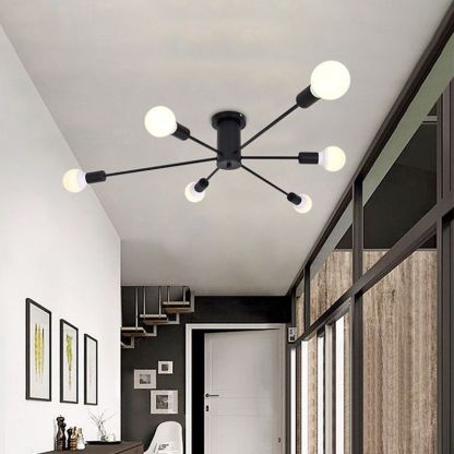 Modern Valentina ceiling light fixture in hallway