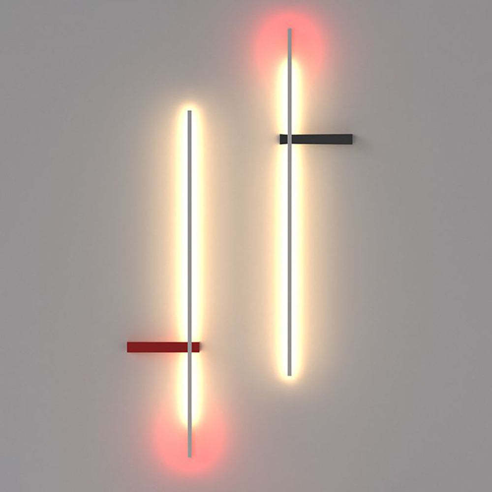Minimalist Edge Linear Wall Lamp, bedroom lighting