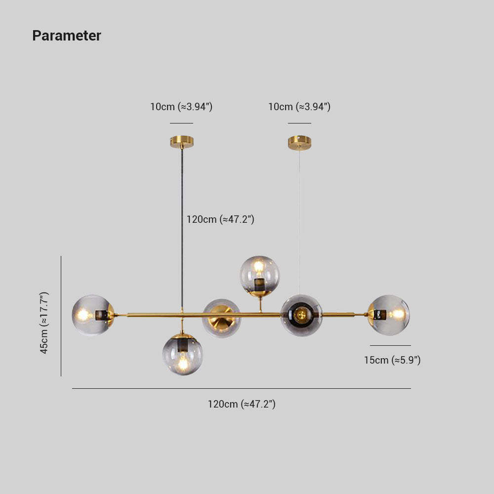 Valentina Pendant Light - Dimensions and Specifications