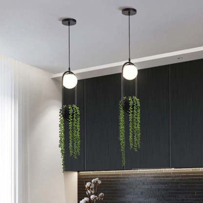 Las Sola Plant Pot Pendant Light, modern design