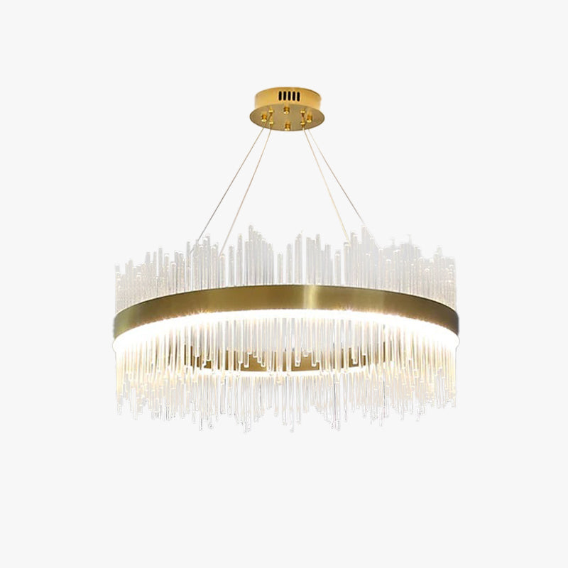 Marilyn Modern Round Crystal Chandelier - Lassola