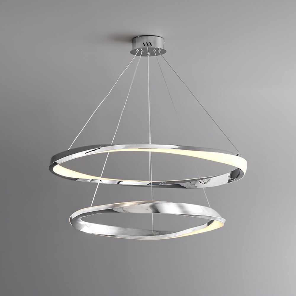 Arisha Silver Ring Pendant Light - Modern Home Lighting
