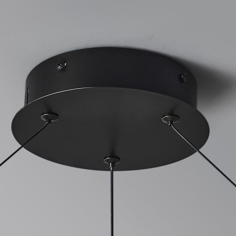 Valentina Nordic Chandelier - Ceiling Plate Detail