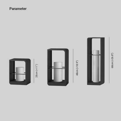 Pena Solar Path Light dimensions