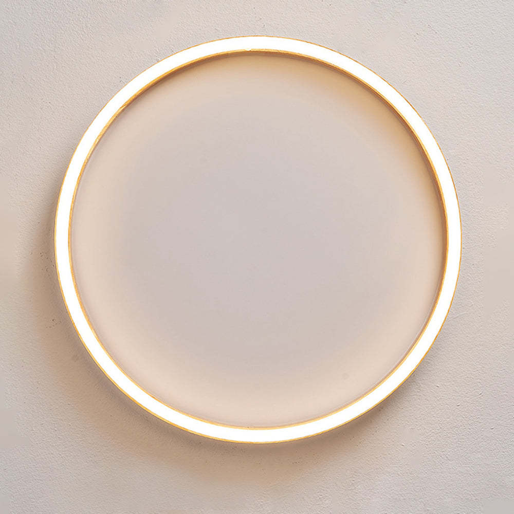 Ozawa Round Wood Ceiling Light - Las Sola