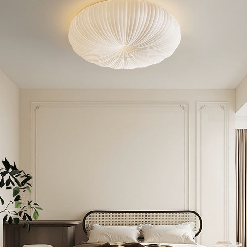 Minimalist Flush Mount Ceiling Light Metal Acrylic Bedroom | Las Sola