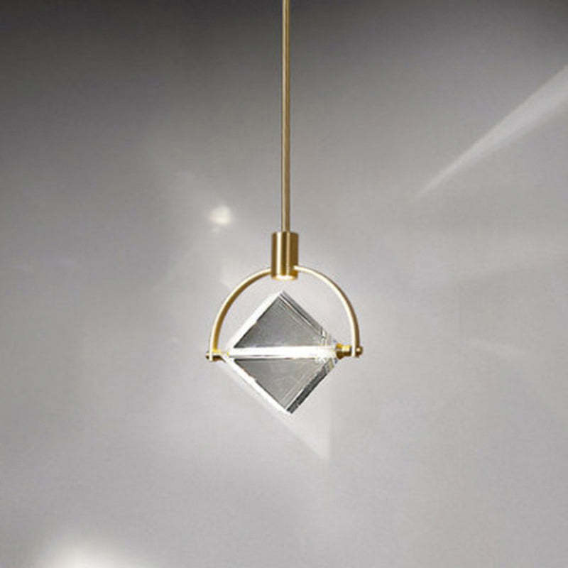 Modern crystal pendant light, Kristy collection