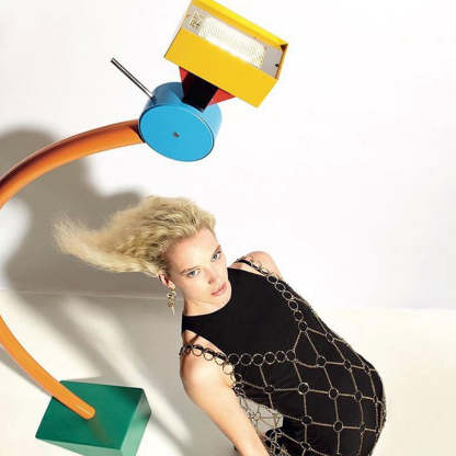 Morandi Floor Lamp with Model, Artistic Lighting