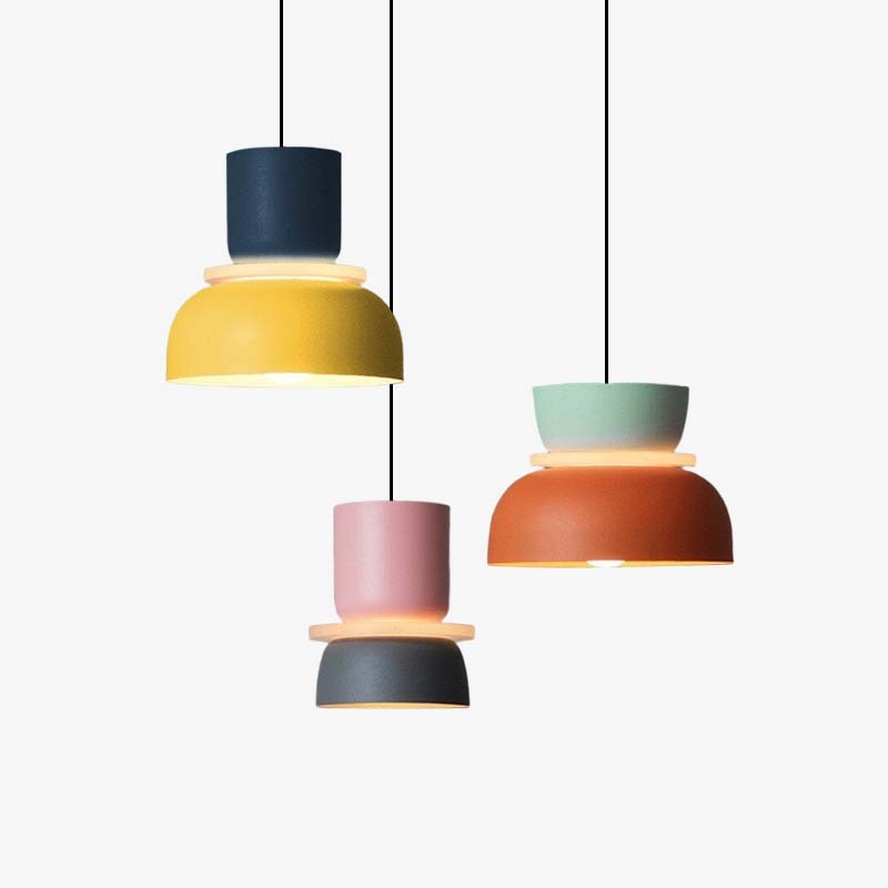 Morandi Industrial Pendant Lights in various colors