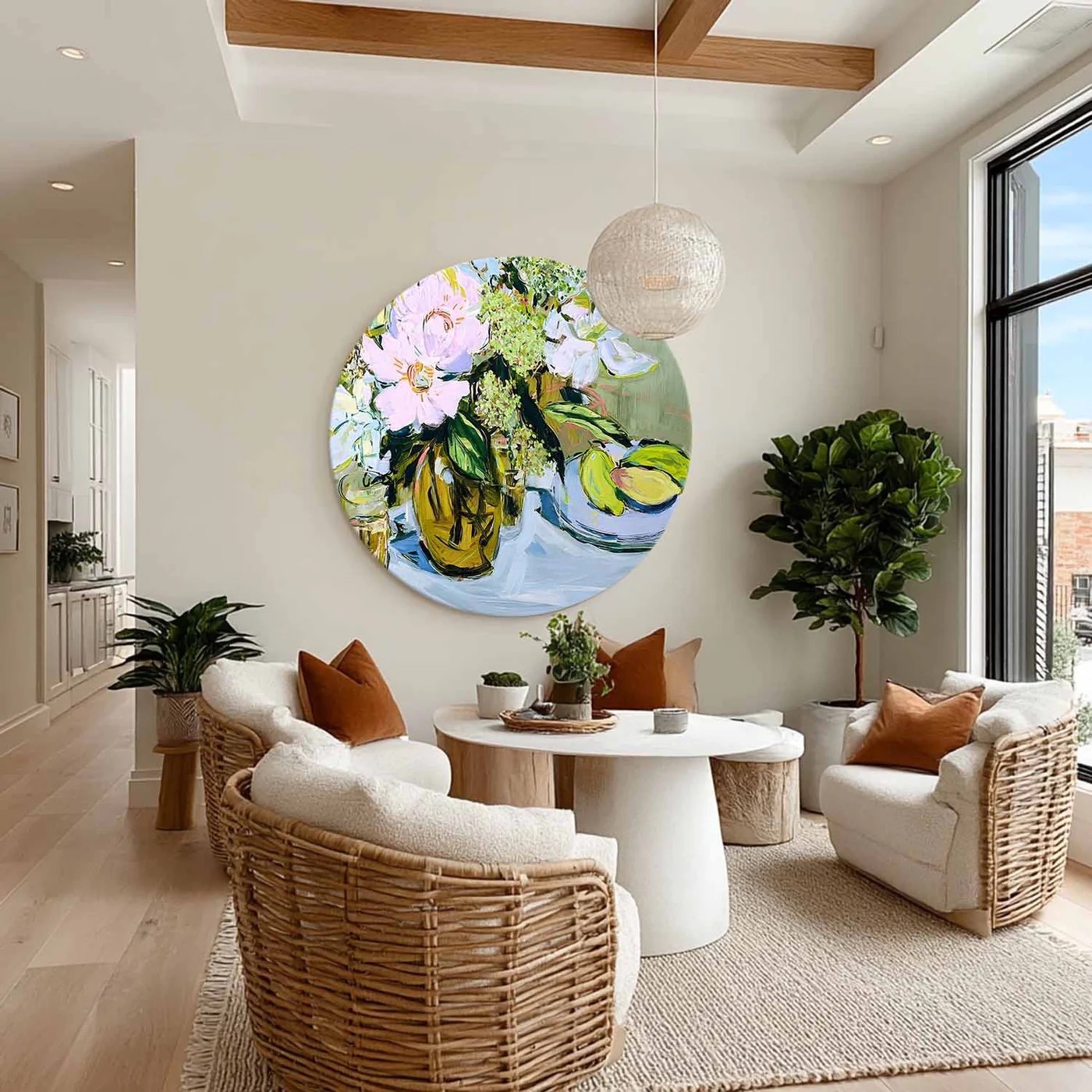 Round Wall Art #MS236