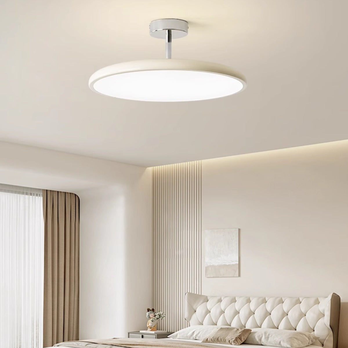 Valentina Ceiling Light in a Modern Bedroom Setting, home decor