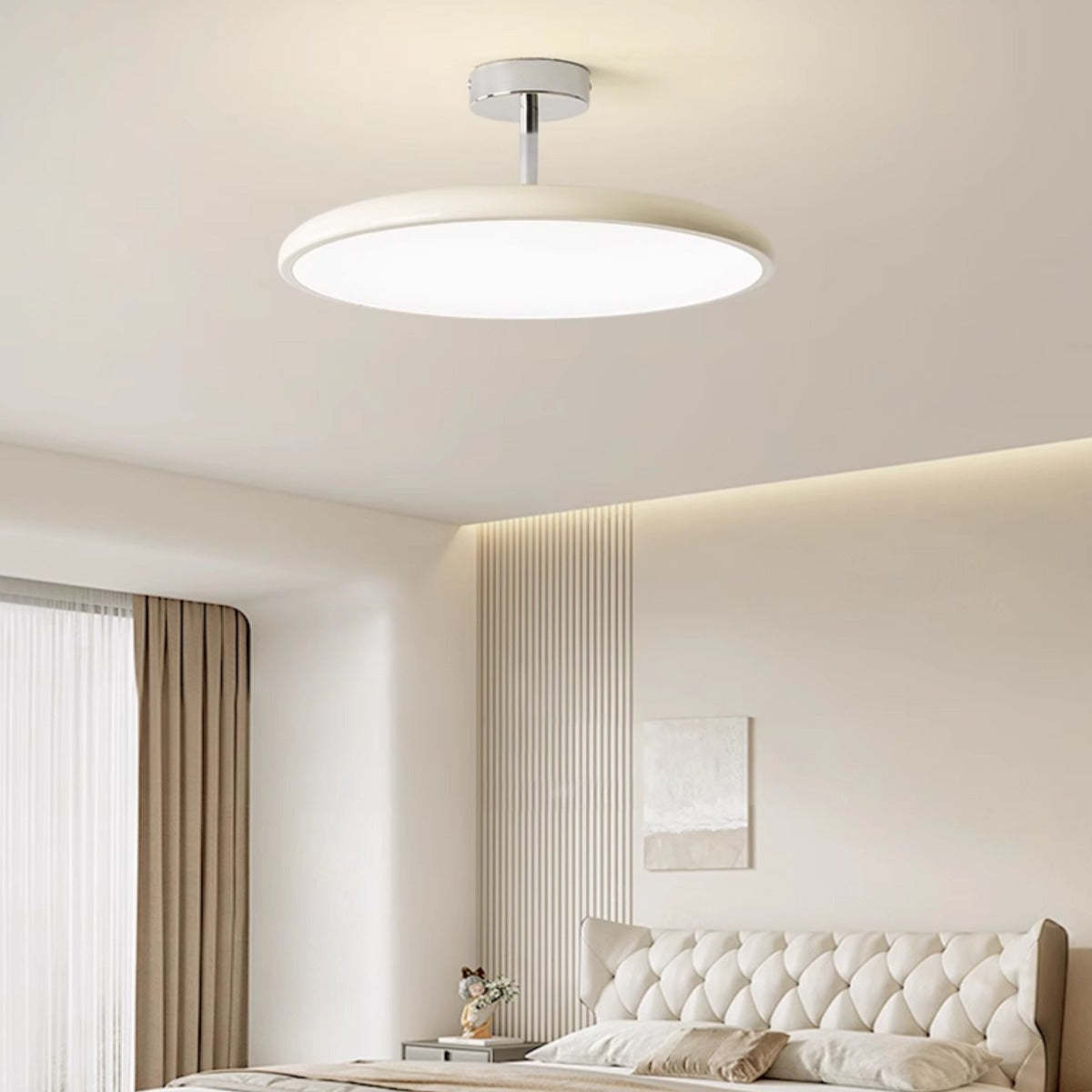 Valentina Ceiling Light in a Modern Bedroom Setting, home decor