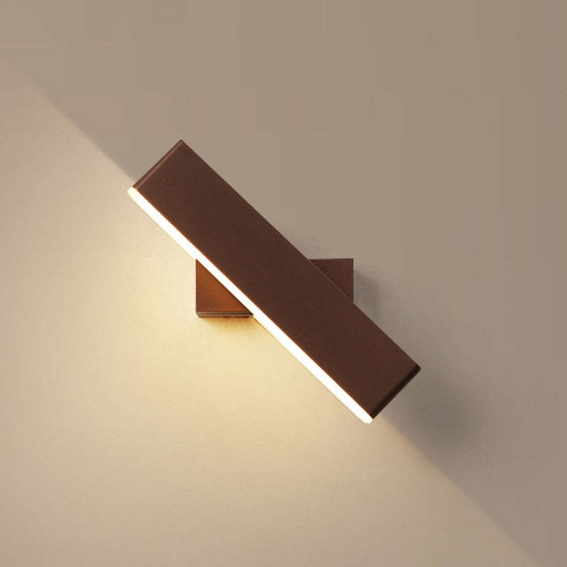 Aqsa Modern Rotatable Wall Lamp, angled view