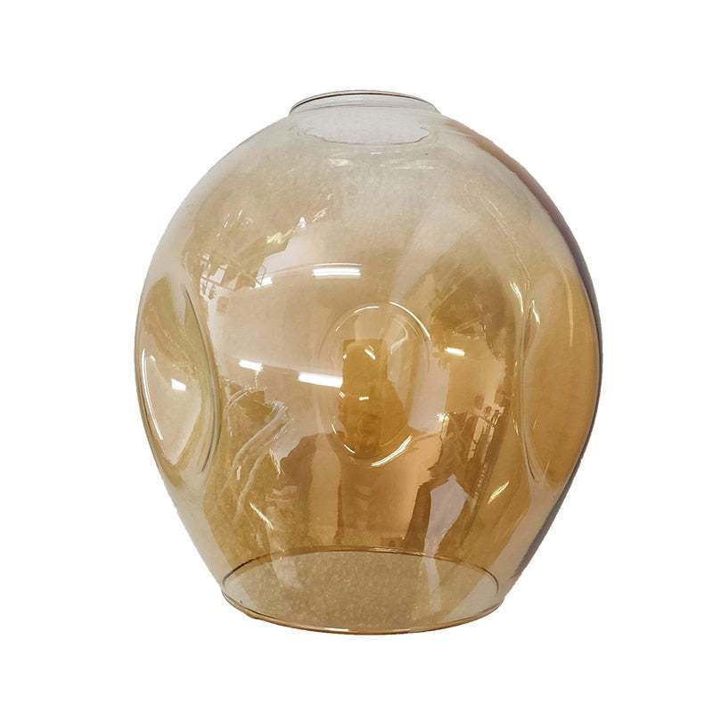 Cognac glass lampshade for Valentina pendant light