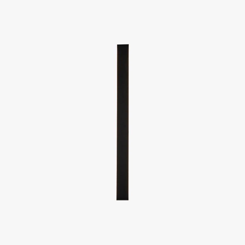 Edge Minimalist Wall Lamp black vertical shape