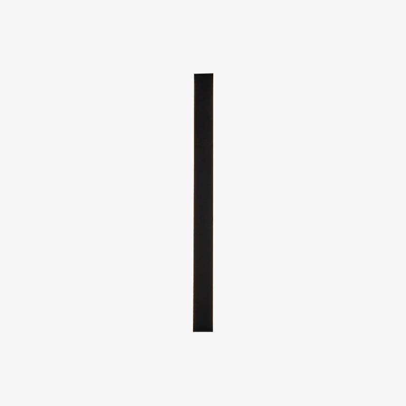 Edge Minimalist Wall Lamp black vertical shape