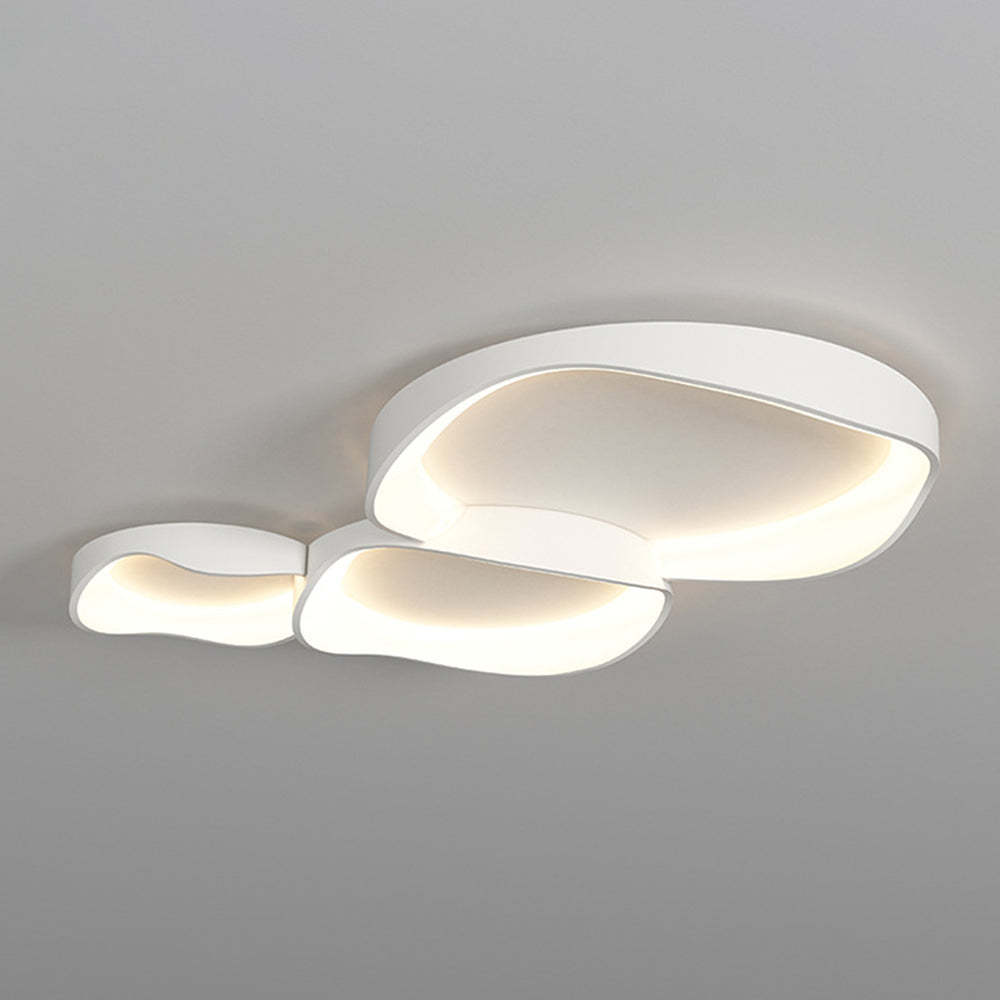 Arisha wave ceiling light. Modern Las Sola lighting.