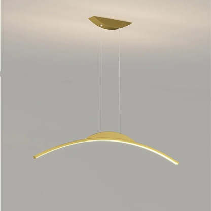 Gold Louise LED Pendant Light. Modern Lighting Fixtures