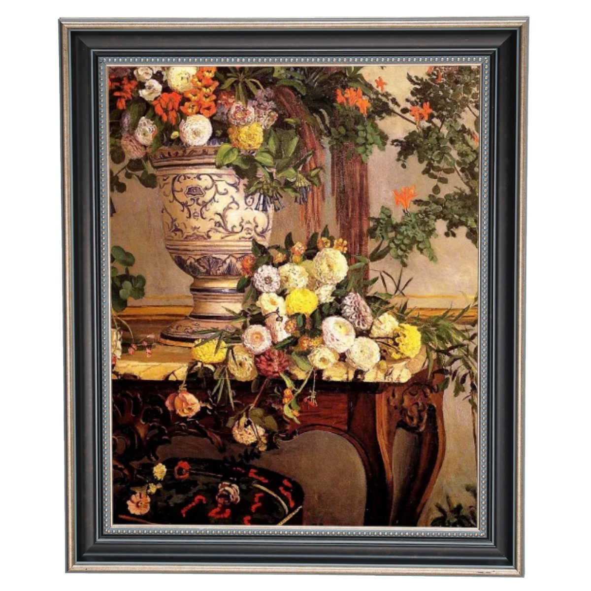 Floral Wall Art - Flowers by Frederic Bazille reproduction