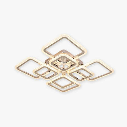Lacey Modern Square Flush Mount Ceiling Light