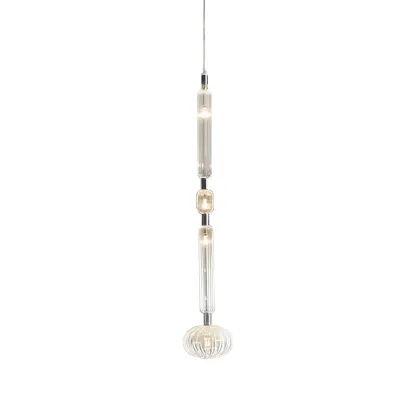 Alessio Vintage Metal Glass Pendant Light Bedroom Living Room