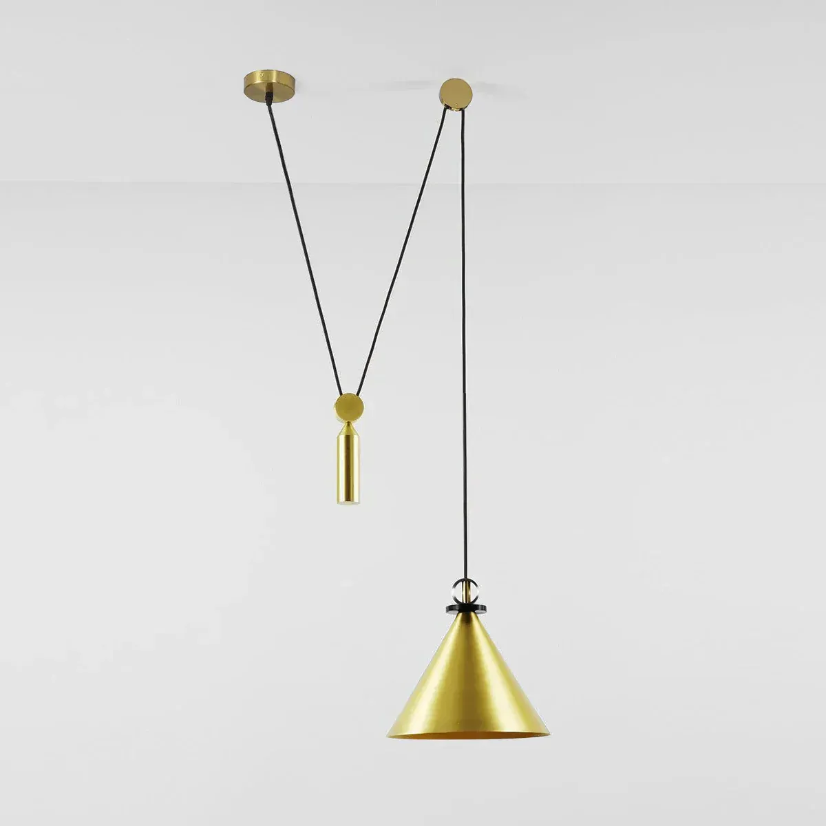 Alessio Unusual Metal Glass Pendant Light Bedroom Living Room