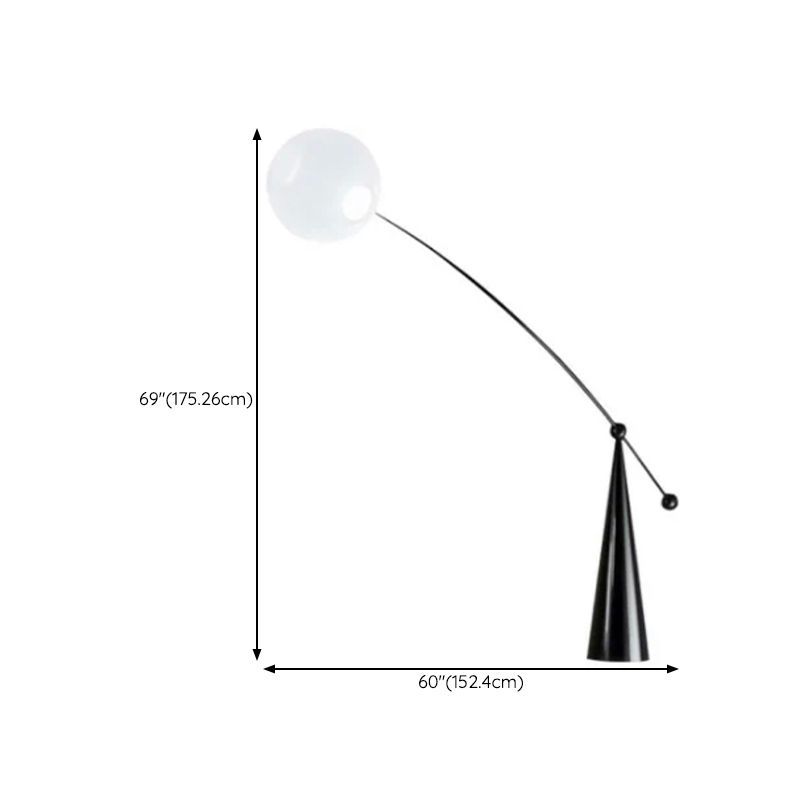 Valentina Floor Lamp dimensions: 69x60 inches