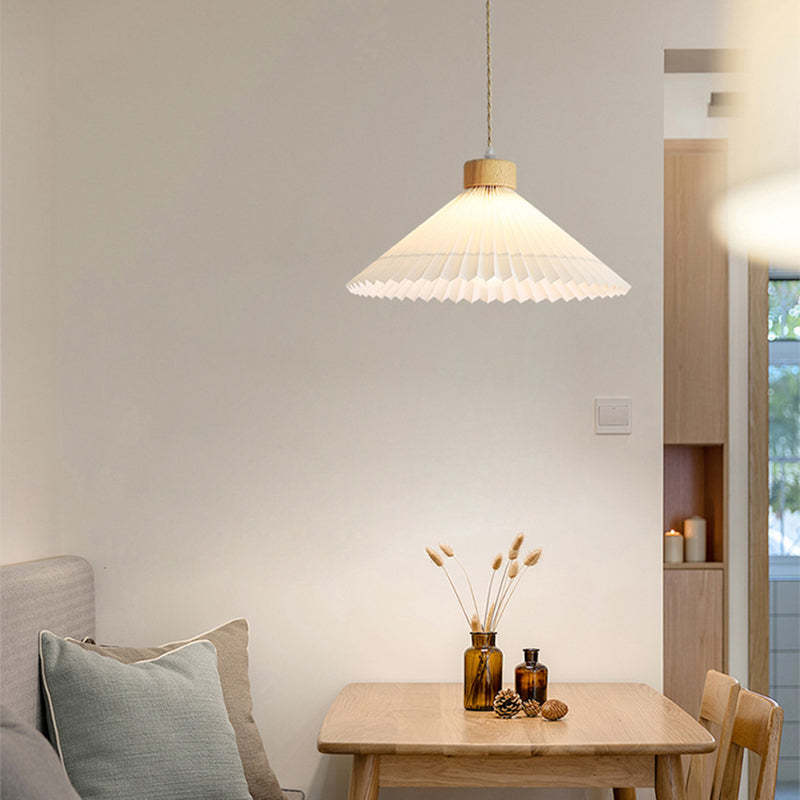 Ozawa wood pendant light in living room